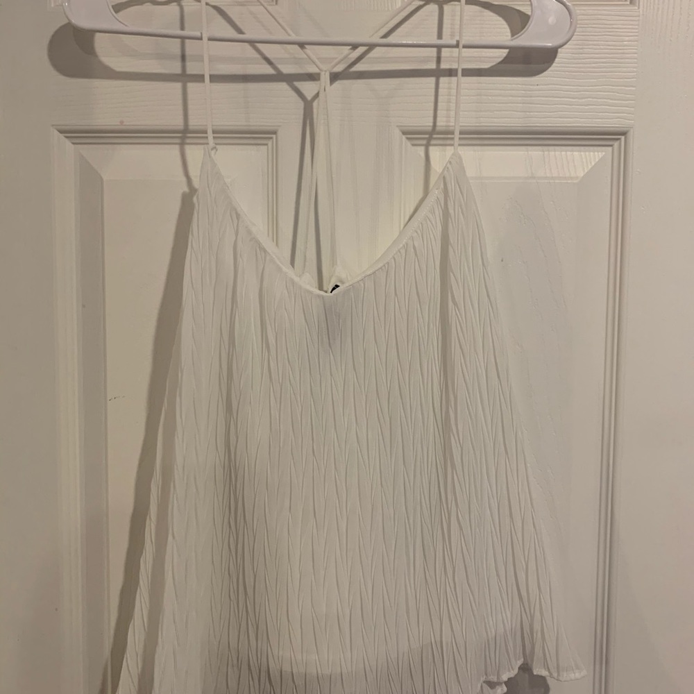 white tank top!